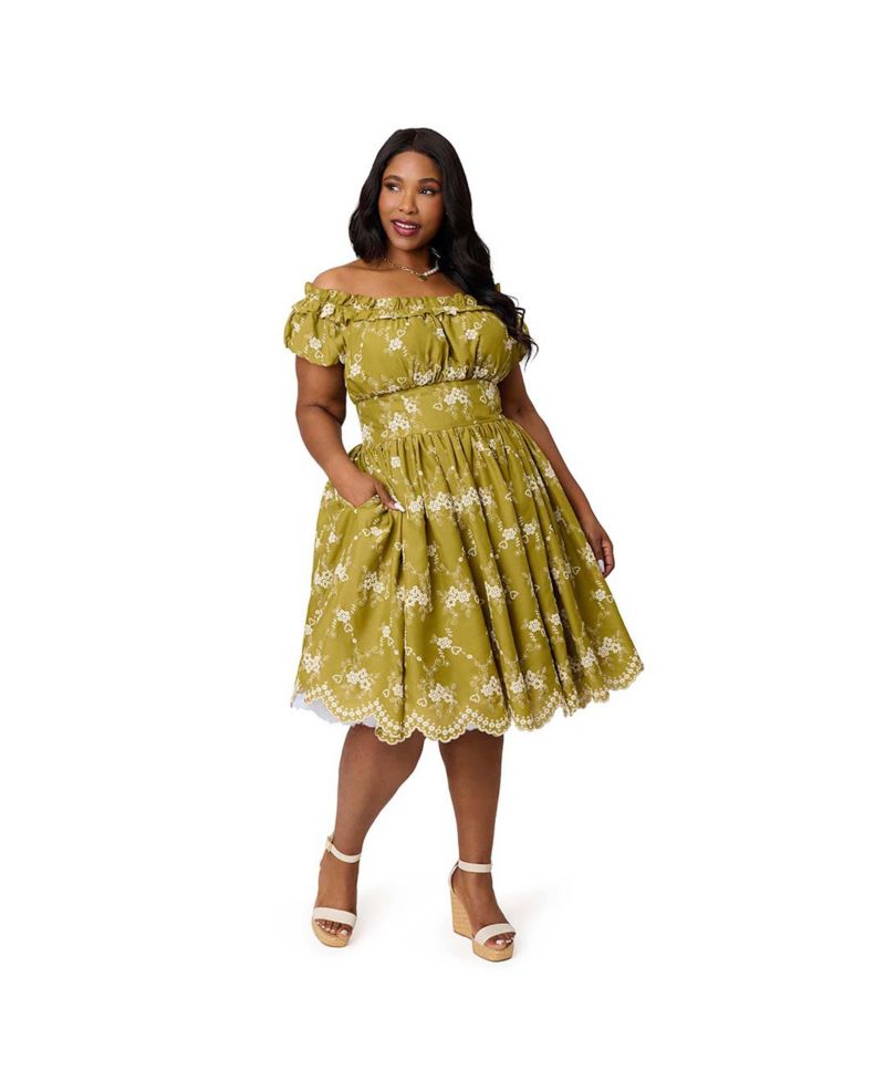 Зелёный Chartreuse Eyelet