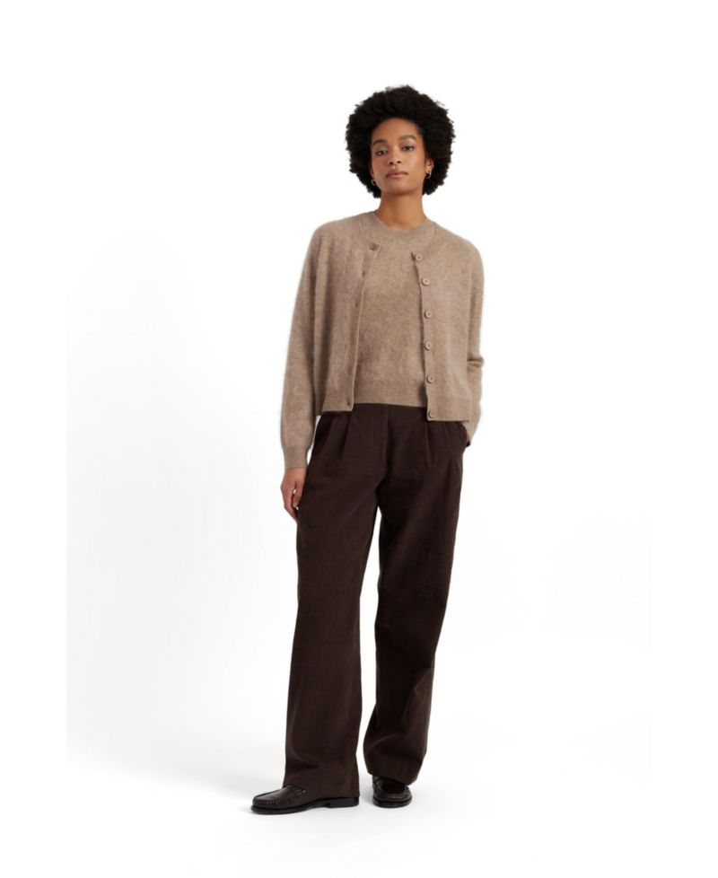 Women's Brushed Cashmere Cardigan