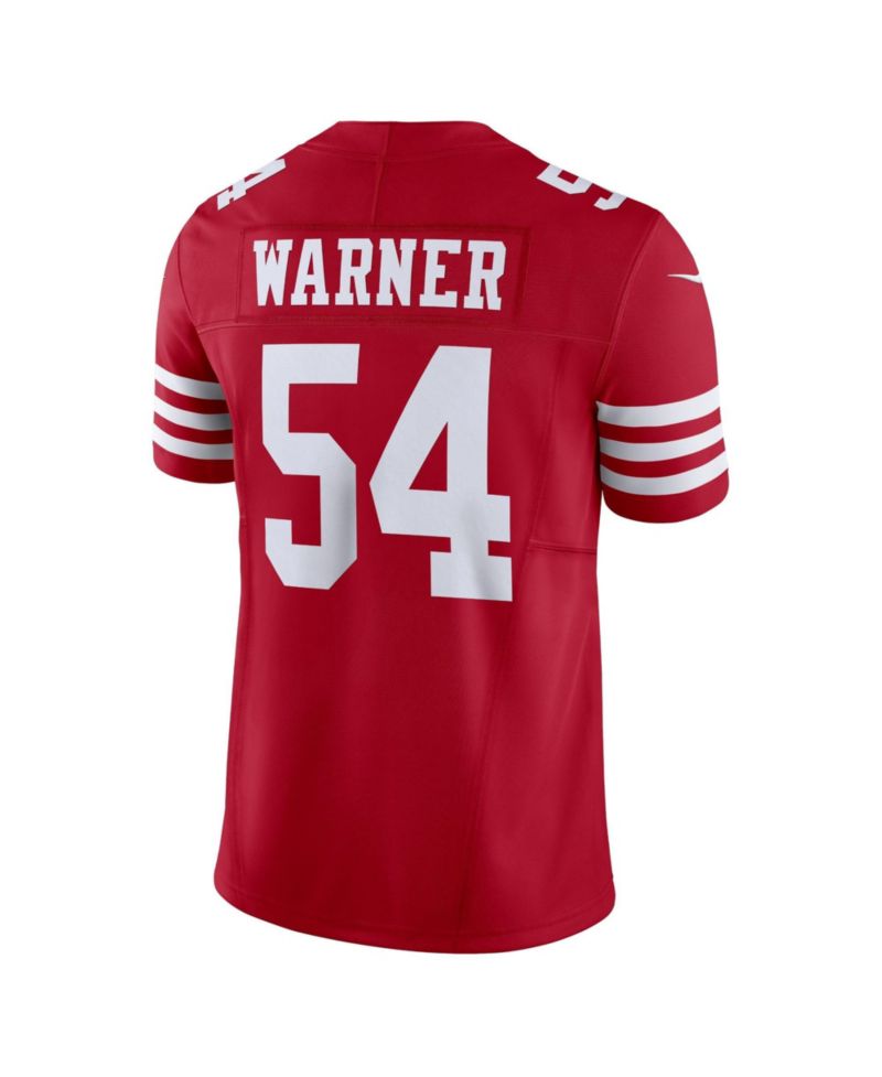 Men's Fred Warner Scarlet San Francisco 49ers Vapor F.U.S.E. Limited Jersey