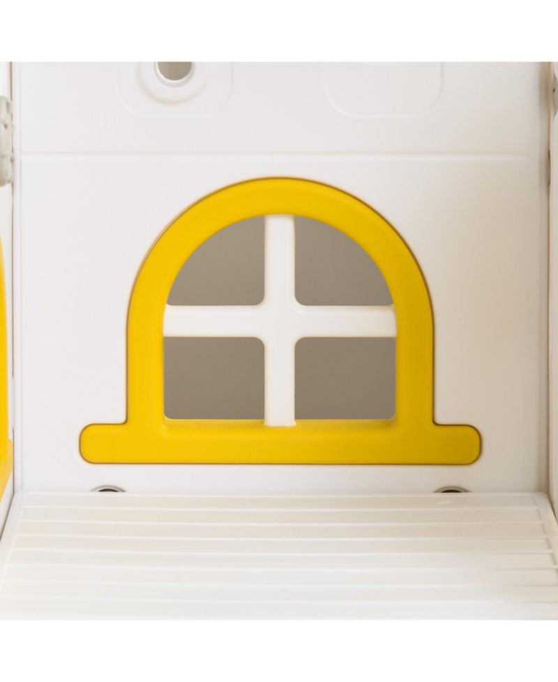 Toddler 8-in-1 2-Slide Swing Set