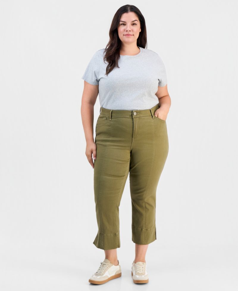 Trendy Plus Size AbSolution High-Rise Kick Flare Jeans