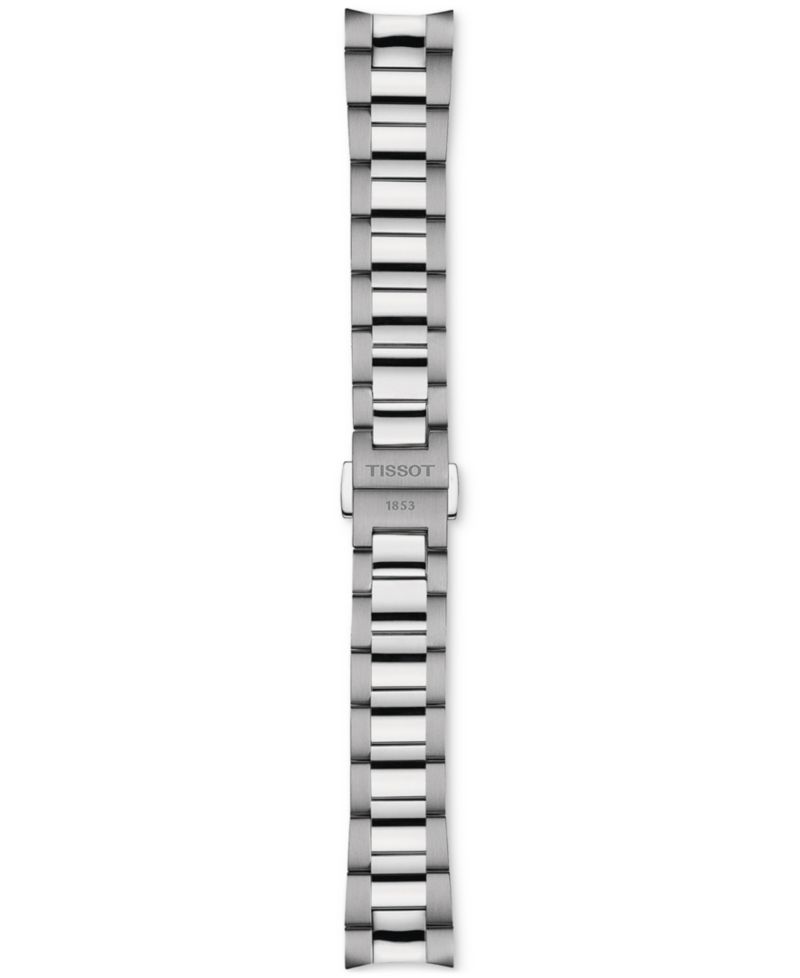 Unisex Swiss PR 100 Stainless Steel Bracelet Watch 34mm
