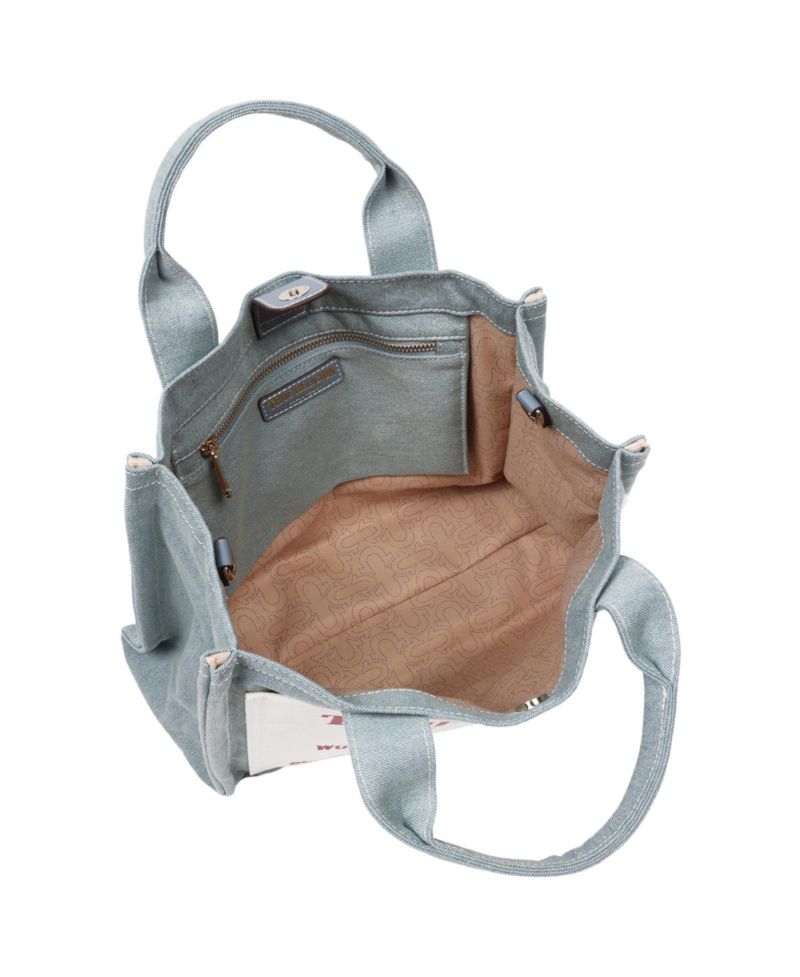 Ace Mega Pocket Buddha Tote - Denim World Tour Bag