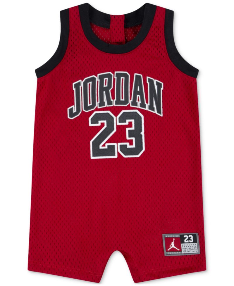 Baby Boys' and Baby Girls' Jumpman 23 Jersey Romper