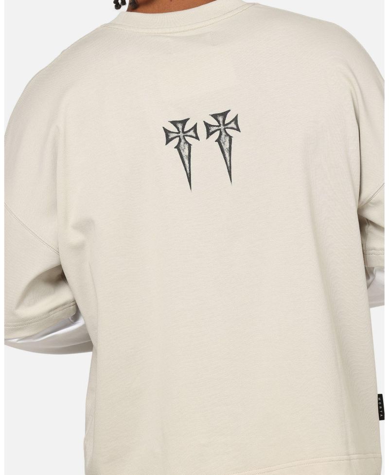 Men's Muerte Layered Long Sleeve T-Shirt
