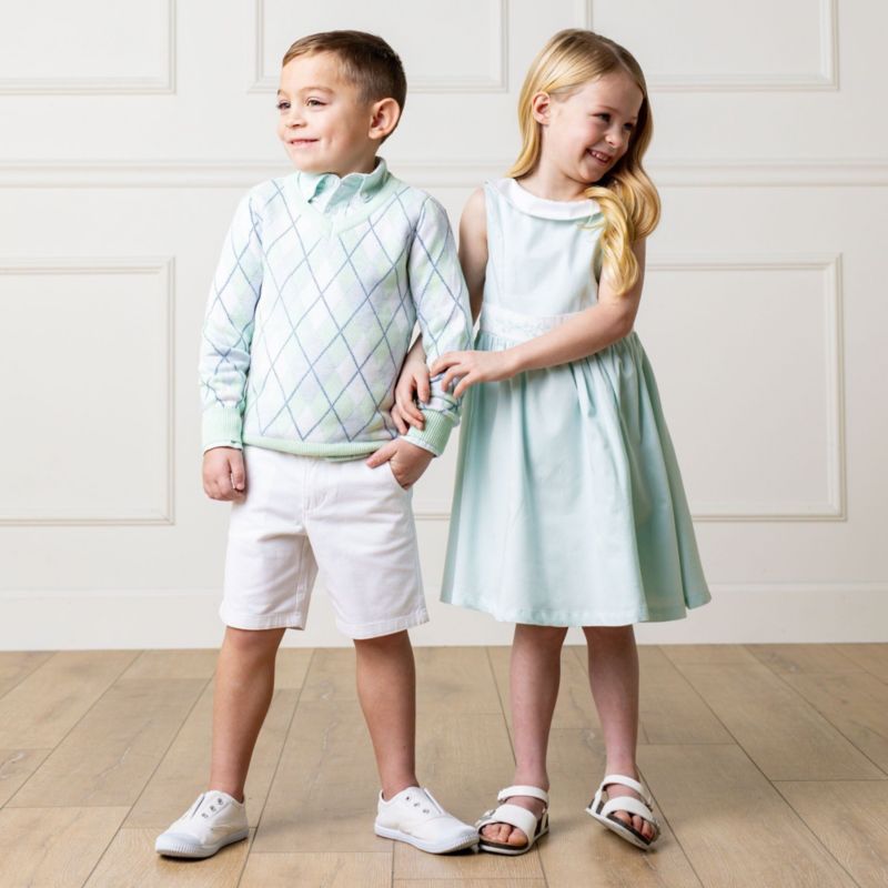 Toddler Boys Hope and Henry Cotton Stretch Chino Short