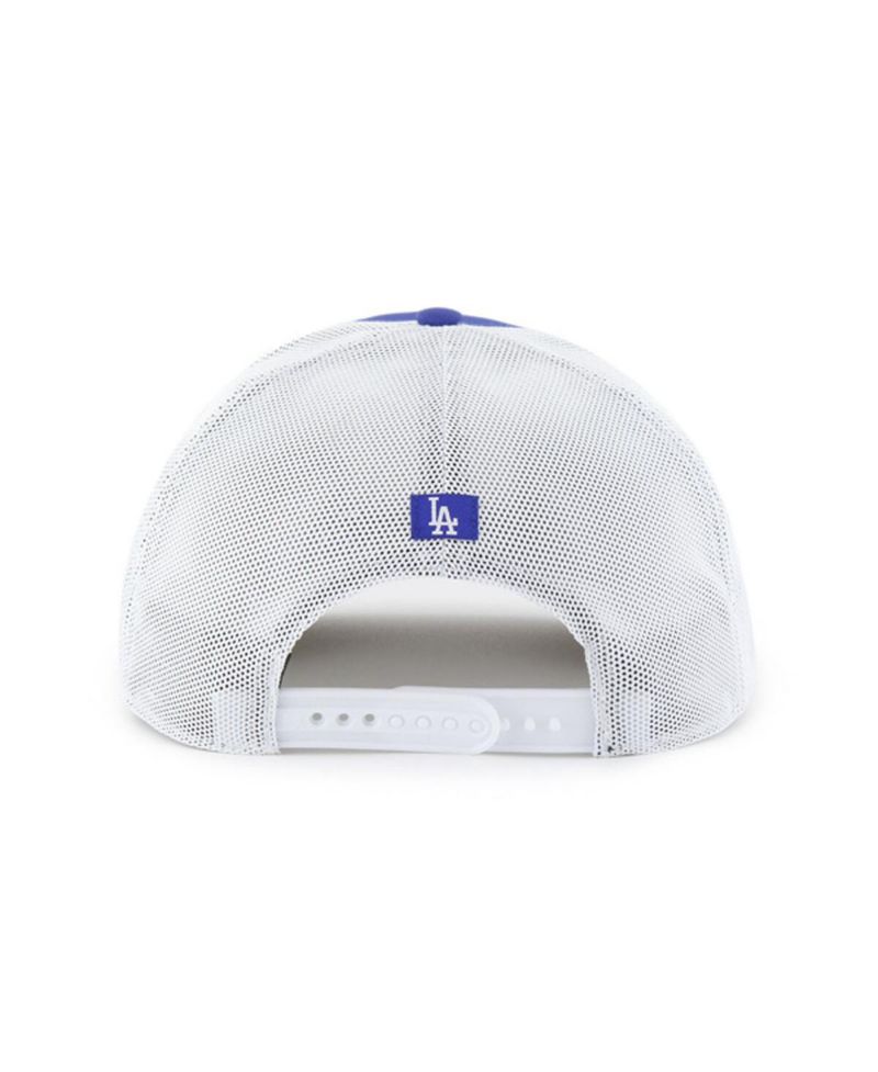 Men's Royal/White Los Angeles Dodgers Scratch Adjustable Trucker Hat