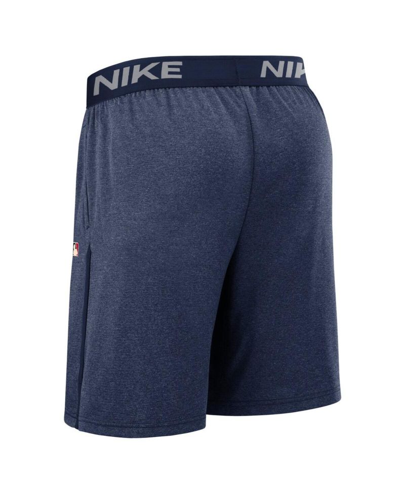 Men's Navy Cleveland Guardians Authentic Collection City Connect Performance Knit Shorts