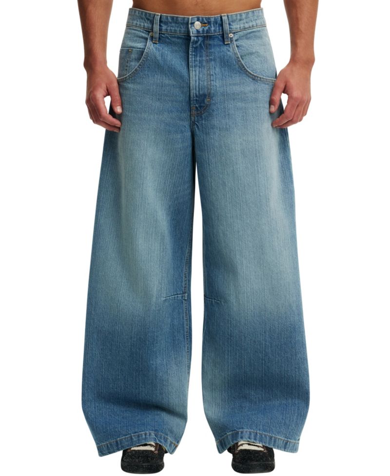 Men's Super Wide Leg Jeans