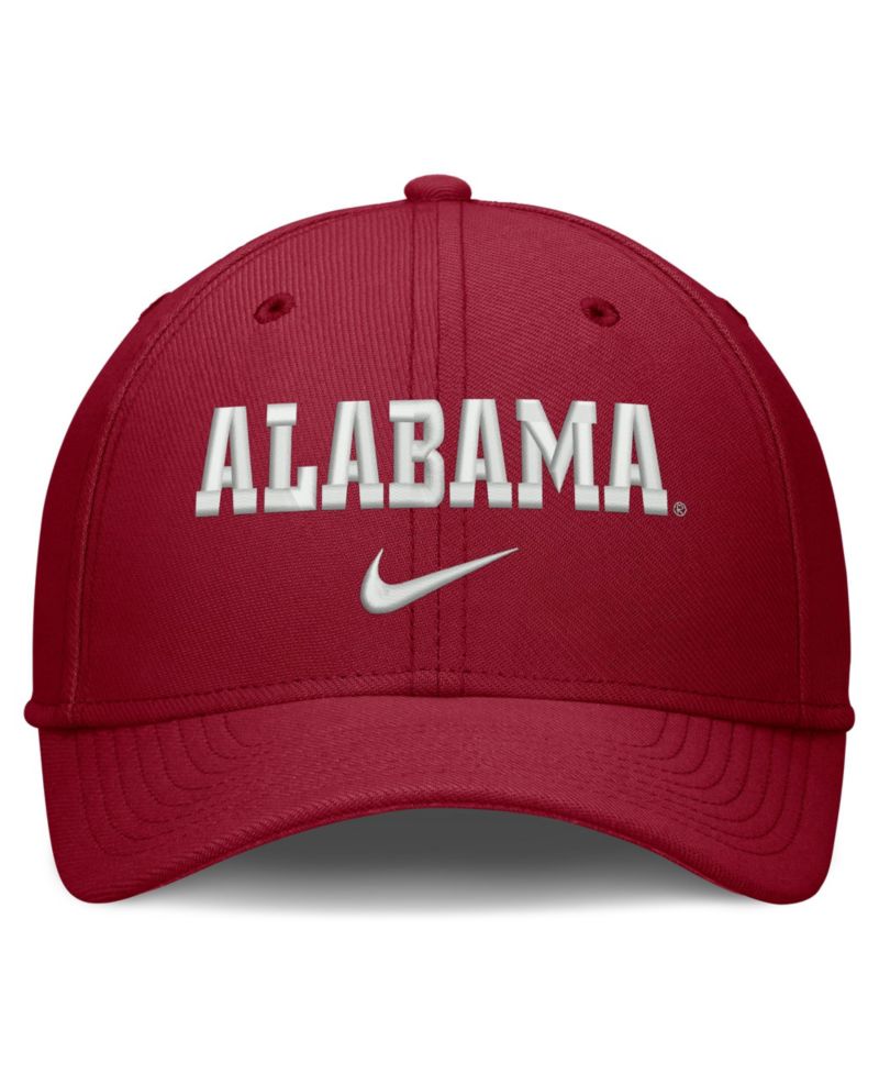 Men's Crimson Alabama Crimson Tide Rise On-Field SwooshFlex Dri-FIT Flex Hat