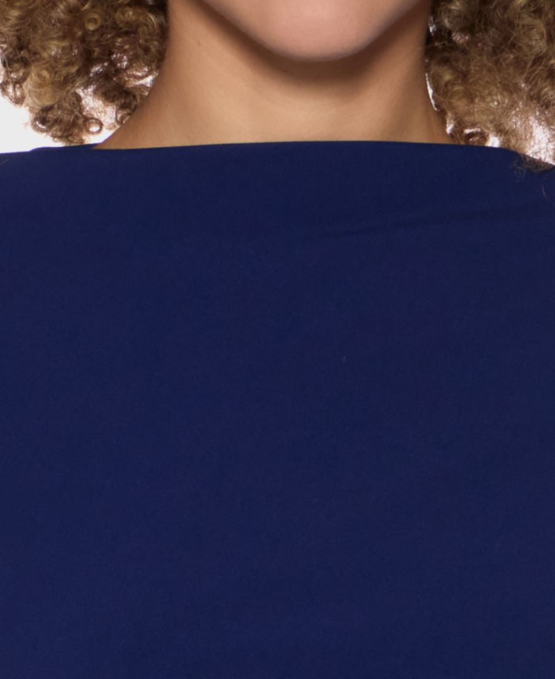 Juniors' Boat Neck Sleeveless Dress