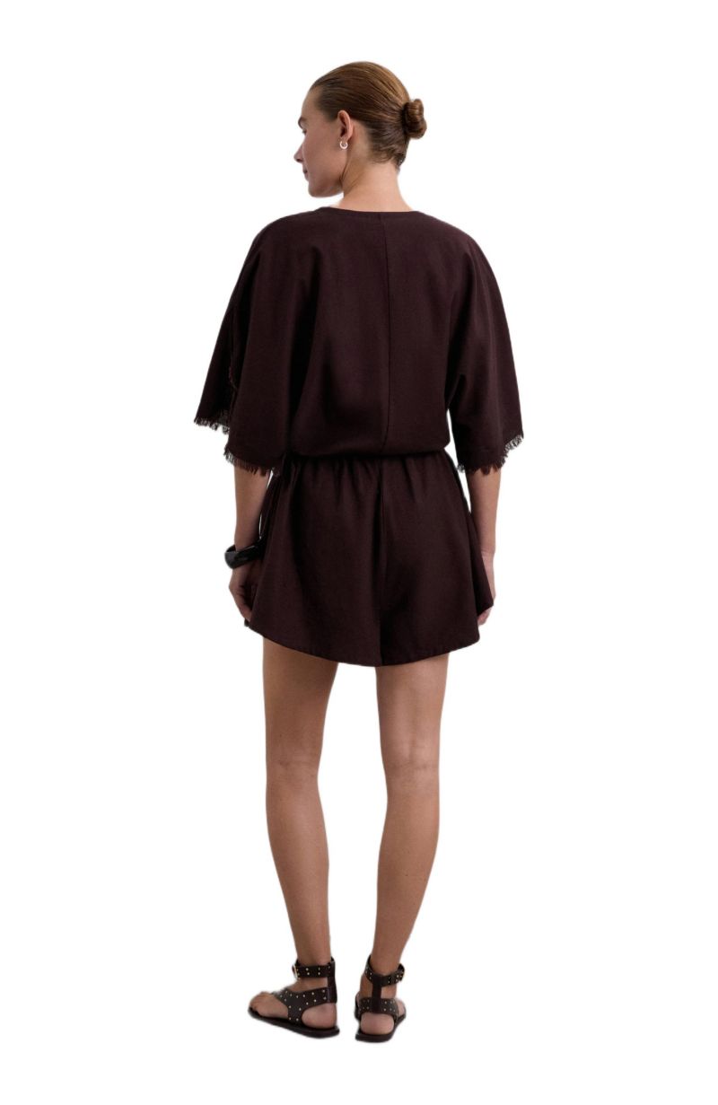 Women's Shortrustic Linen
