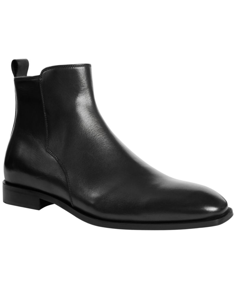 Men's Marce Side Zip Leather Boots