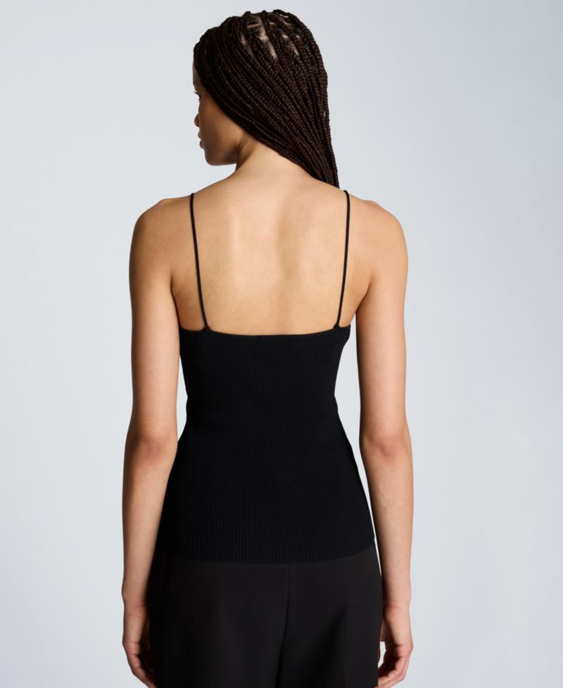 Women's Ribbed Halter Neck Sweater