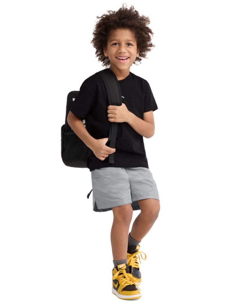 Boys' 2T-7 Dri-FIT Crewneck Jersey T-Shirt and Mesh Shorts, 2-Piece Set