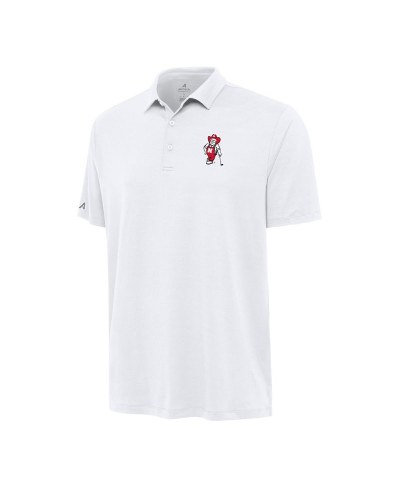 Men's White Nebraska Huskers Reprocess Polo Shirt