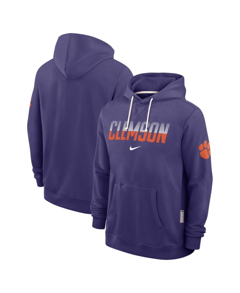 Men's Purple Clemson Tigers 2026 Sideline Standard Issue Dri-FIT Hoodie
