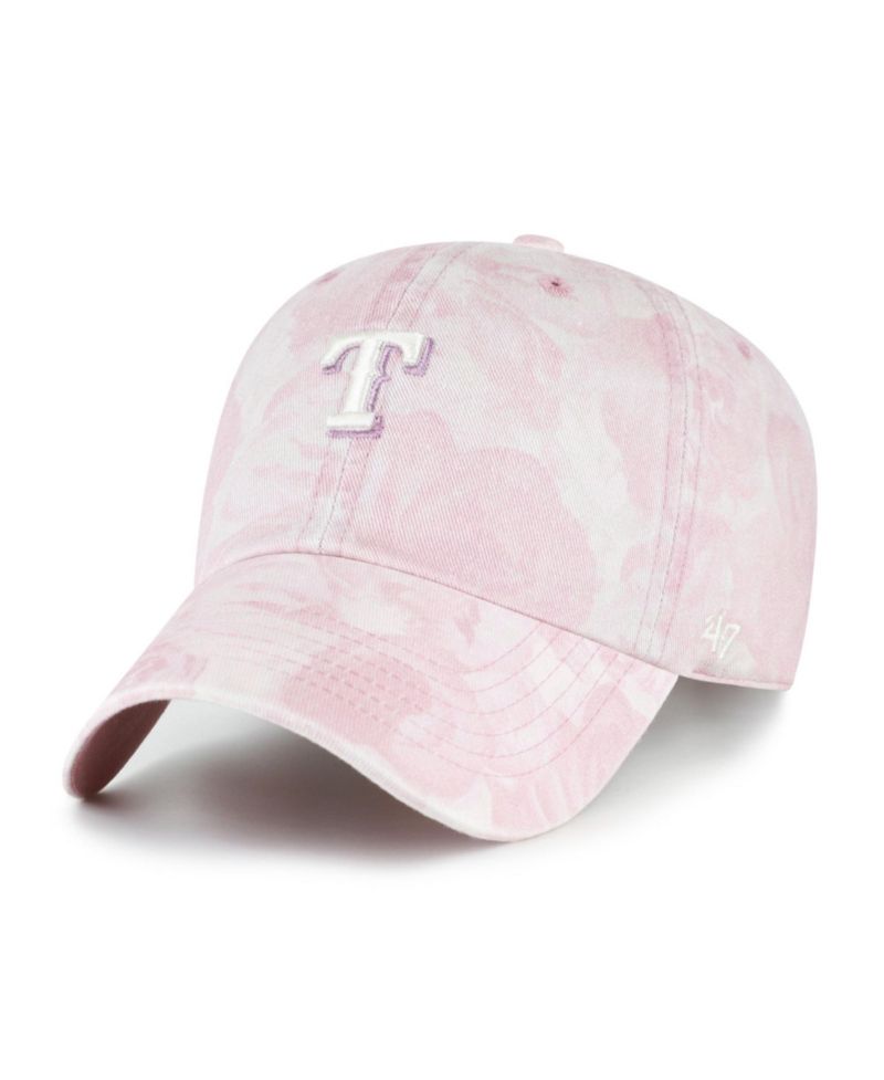 Women's Pink Texas Rangers Gardenia Clean Up Adjustable Hat