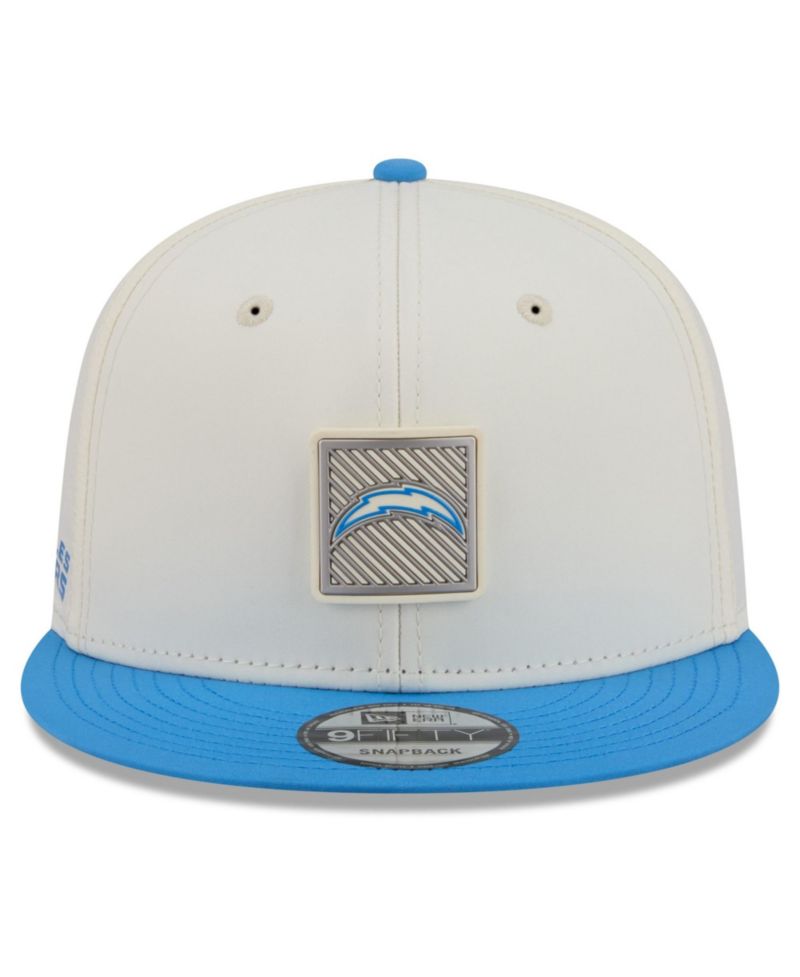 Men's Cream/Powder Blue Los Angeles Chargers 2026 NFL Training Camp 9FIFTY Snapback Hat