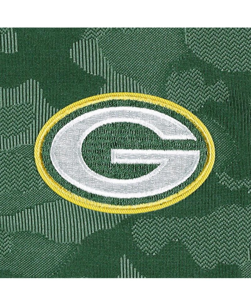 Men's Green Green Bay Packers Brigade Quarter-Zip Sweatshirt