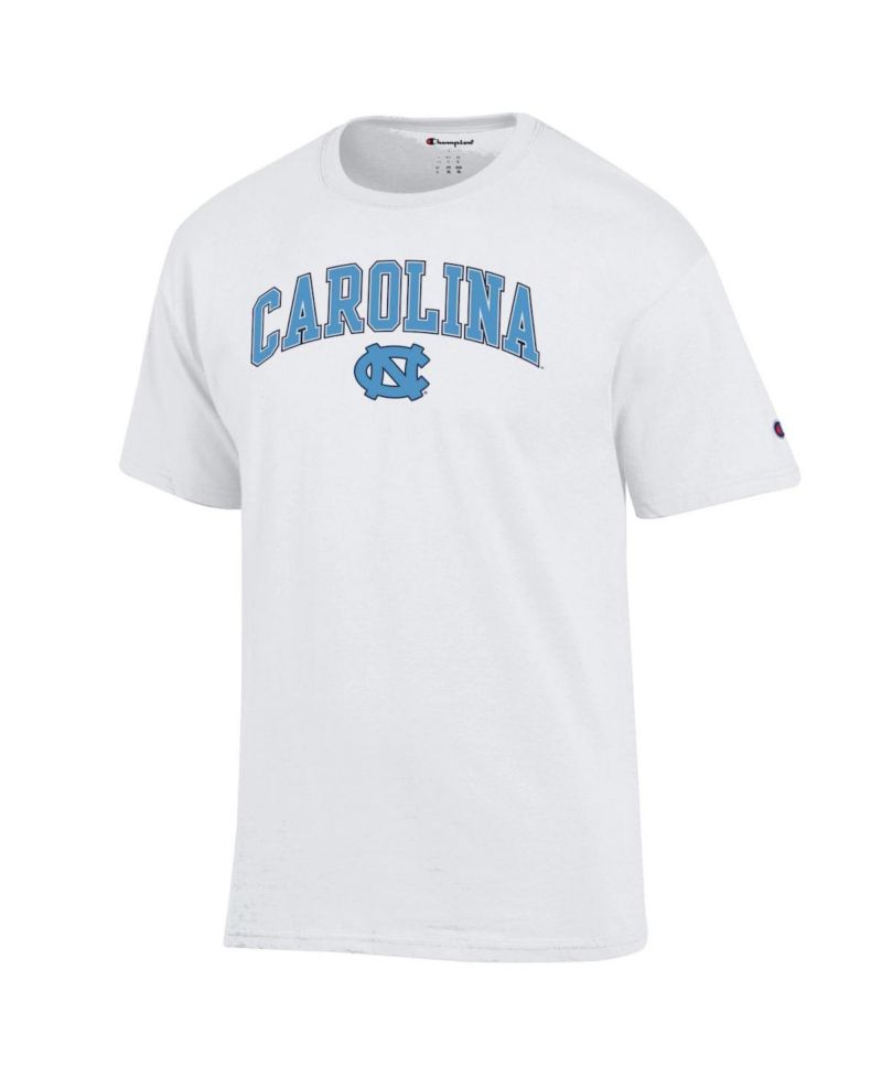 Men's Carolina Blue North Carolina Tar Heels Arch Over Logo T-Shirt