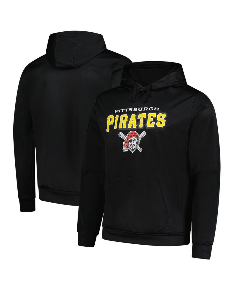 Men's Black Pittsburgh Pirates Champion Pullover Hoodie