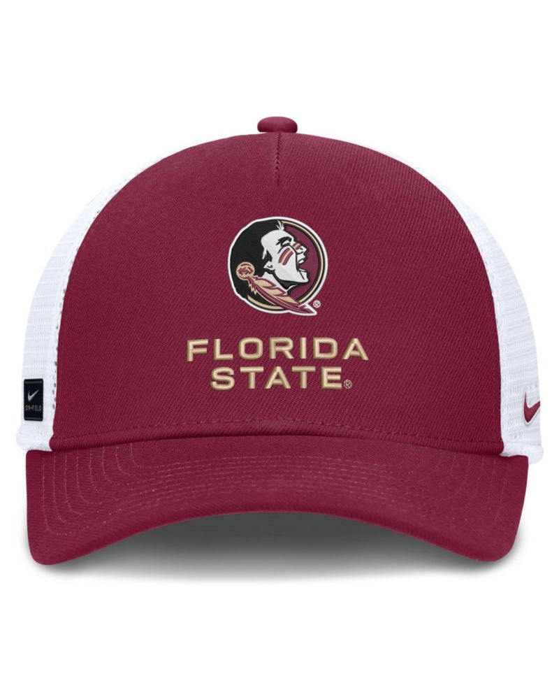 Men's and Women's Garnet Florida State Seminoles 2026 On-Field Gameday Trucker Hat
