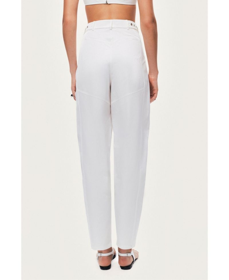 Women's High-Waist Tailored Tapered Pants