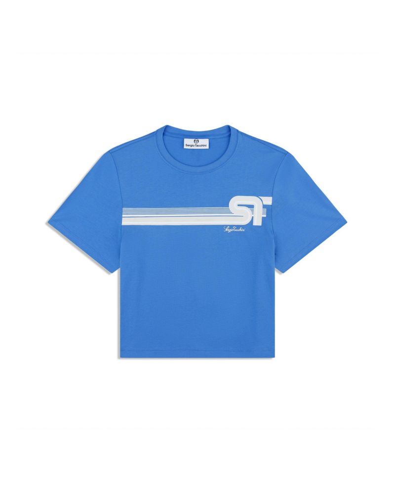 Women's Corsa Cropped Crewneck T-Shirt
