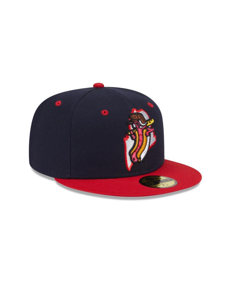 Men's Navy Portland Sea Dogs Theme Nights 59FIFTY Fitted Hat