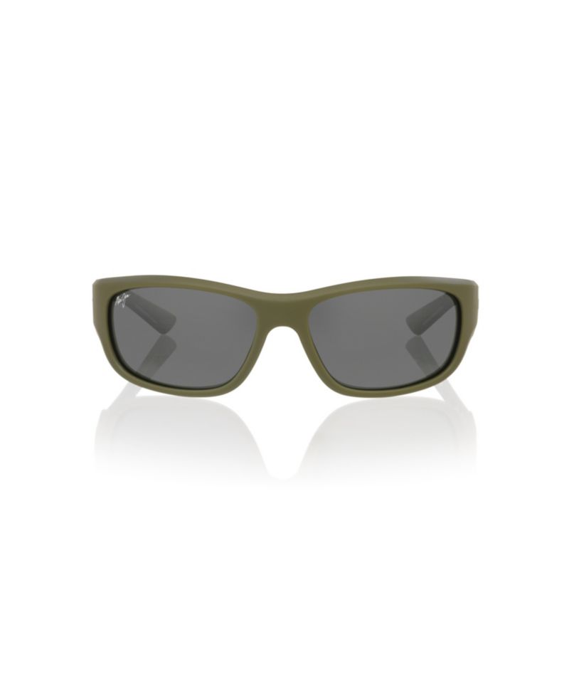 Unisex Rectangle Mauklele Polarized Sunglasses, MJ000796