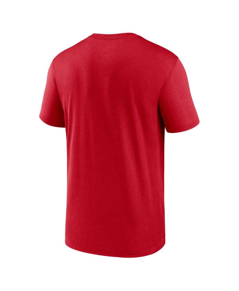 Men's Red Philadelphia Phillies 2025 MLB Postseason Authentic Collection Legend Dri-FIT T-Shirt