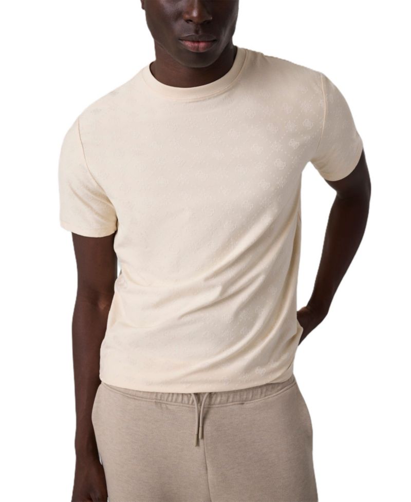 Men's Theo Allover-Monogram Classic-Fit T-Shirt