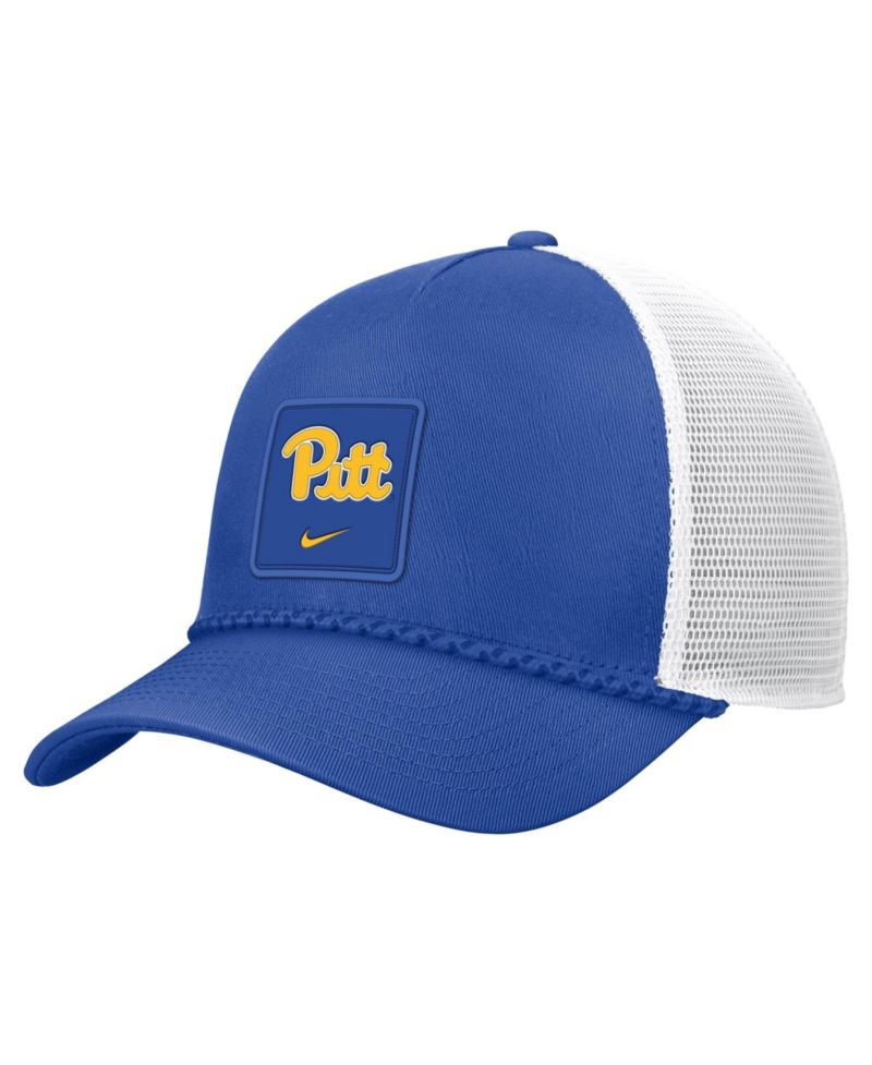 Men's Royal Pitt Panthers 2026 On-Field Rope Adjustable Trucker Hat