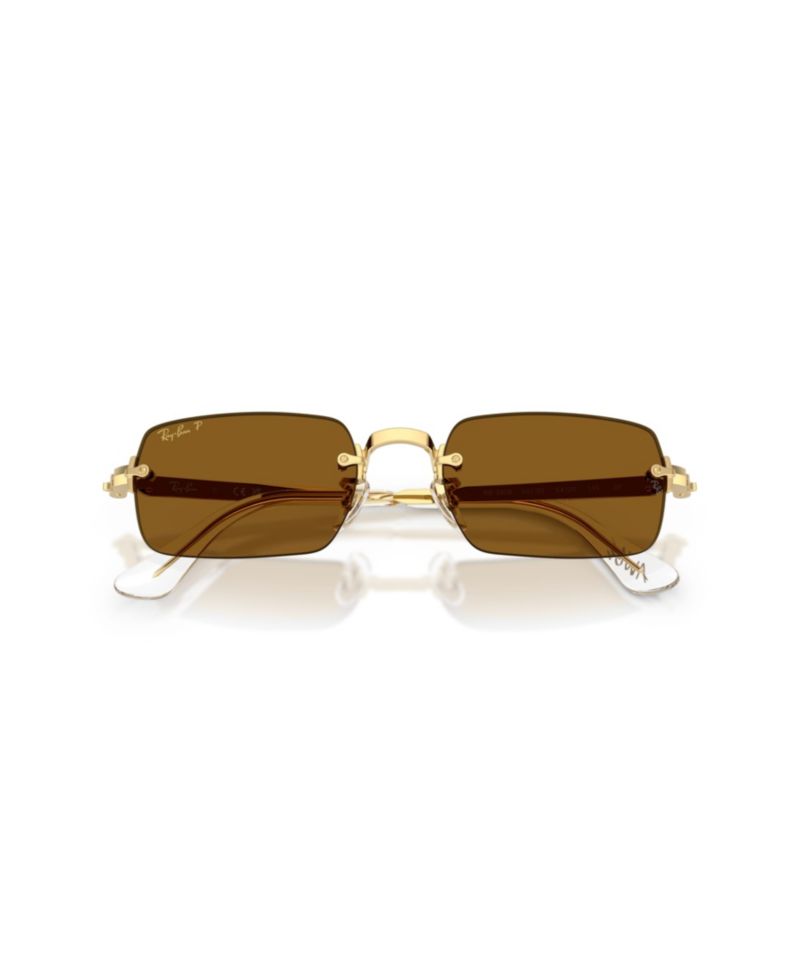 Unisex Oval Polarized Sunglasses, RB3928