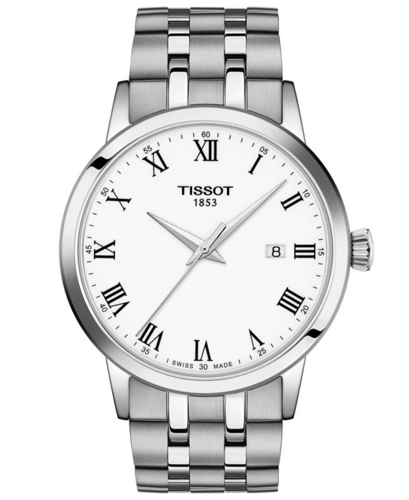 Men's Swiss Classic Dream Stainless Steel Bracelet Watch 42mm
