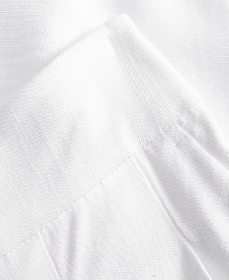 Petite Pleated Pull-On Wide-Leg Pants