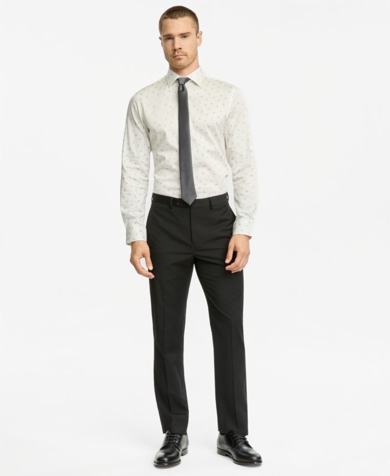 Men's Slim-Fit Martini Dress Shirt