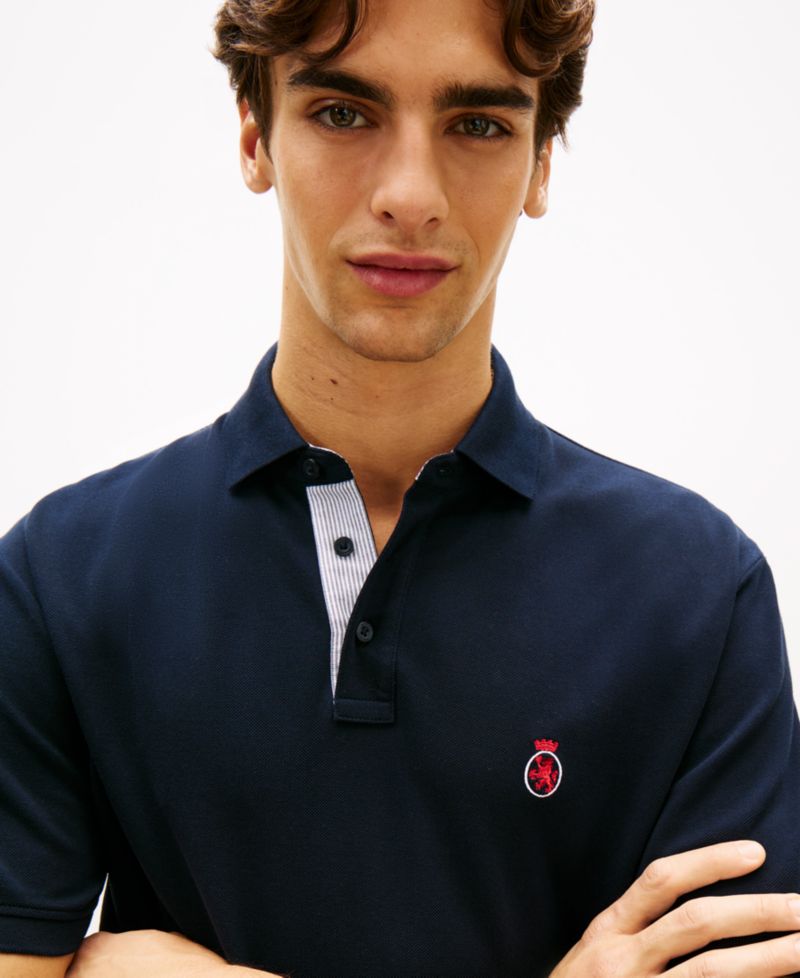 Men's Archive Crest Classic-Fit Polo Shirt