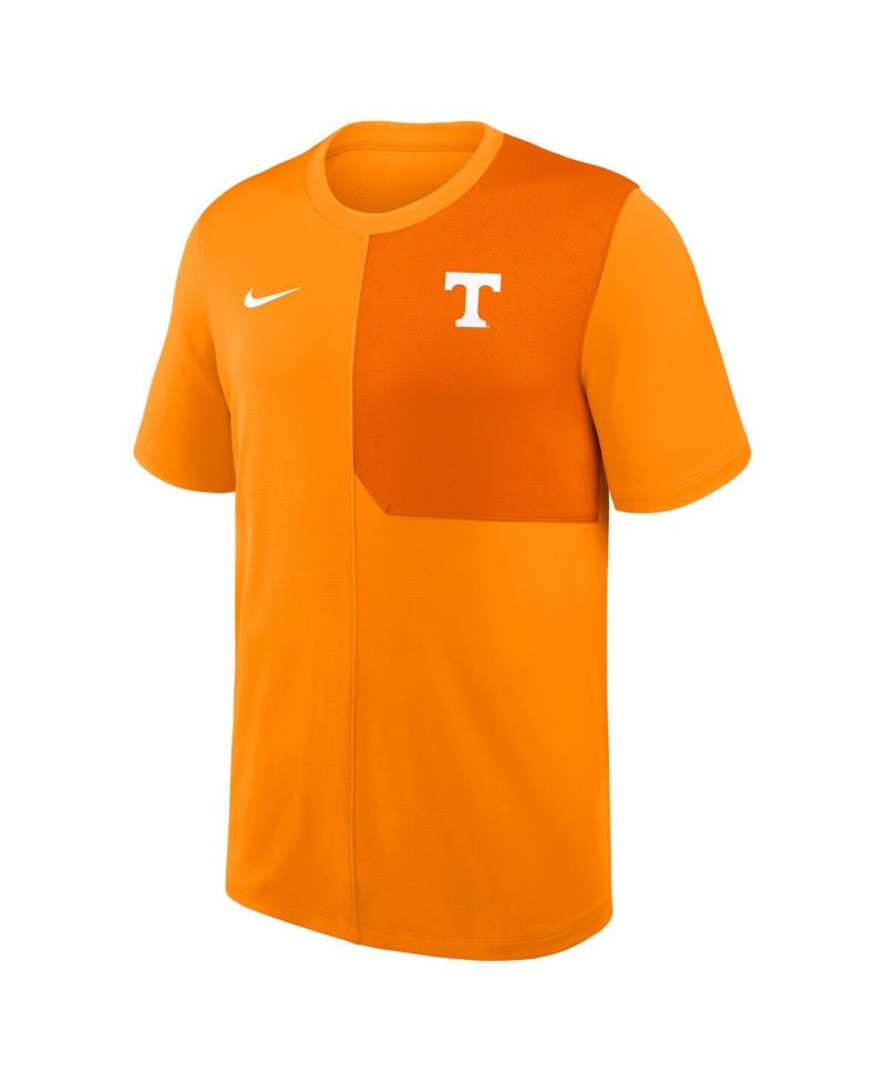 Men's Tennessee Orange Tennessee Volunteers 2025 Sideline UV Performance Coach T-Shirt