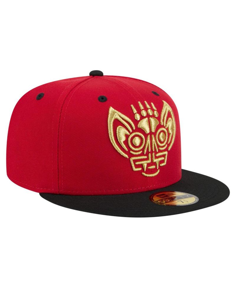 Men's Red Louisville Bats Copa de la Diversion 59FIFTY Fitted Hat