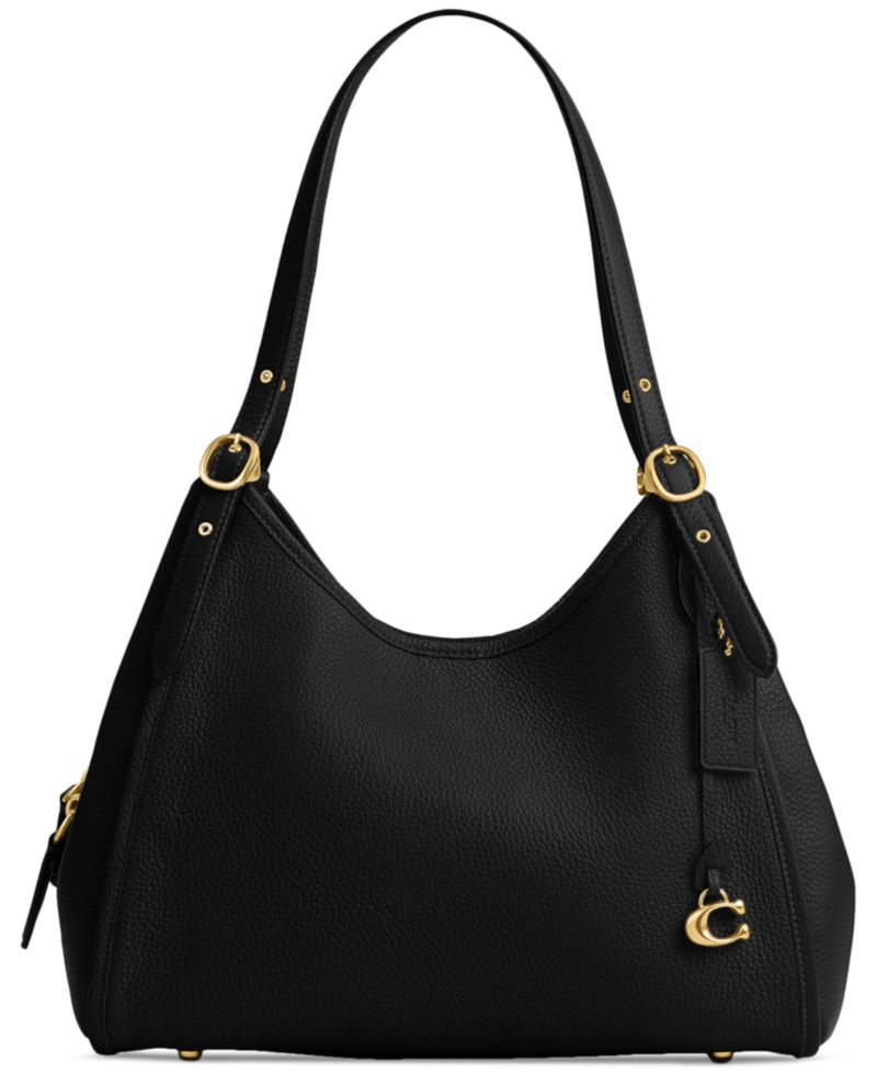 Bella Medium Leather Shoulder Bag