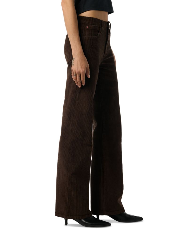 Women's Rosalie High-Rise Wide-Leg Corduroy Jeans