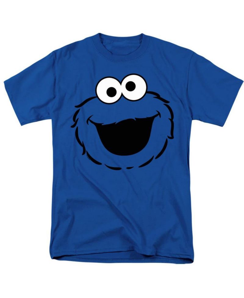 Men's Cookie Monster Full Face T-Shirt