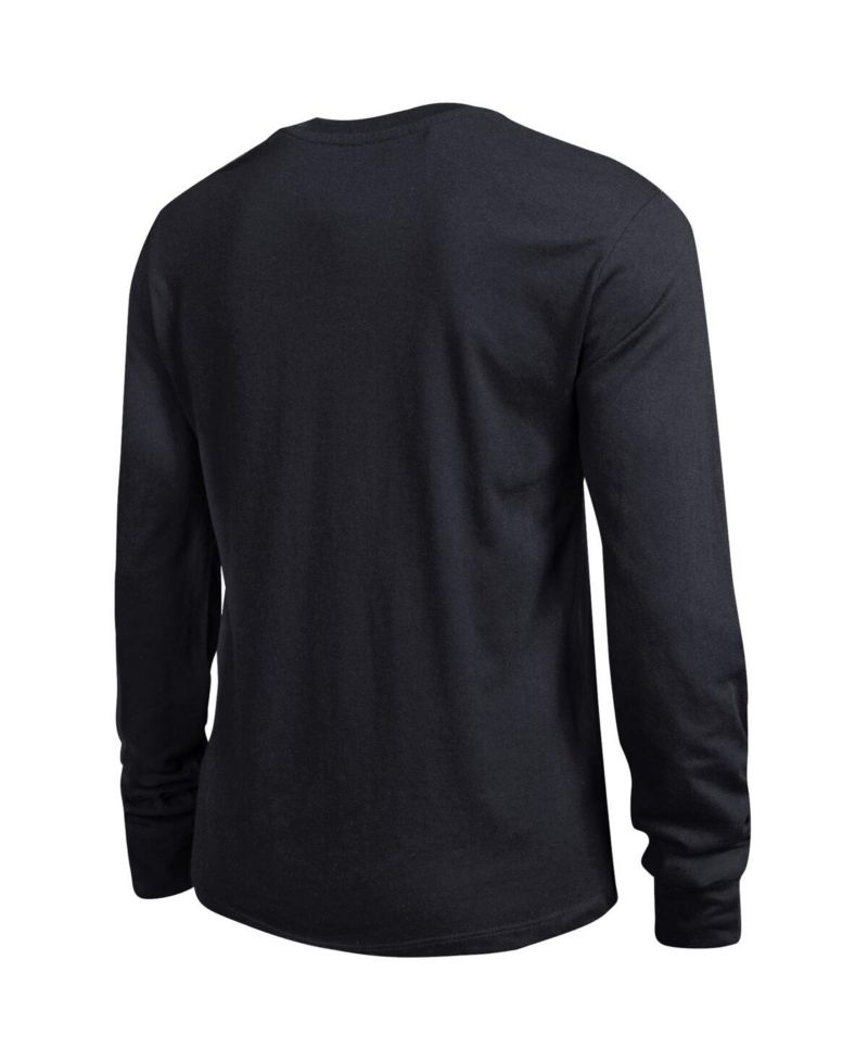 Women's Black Florida State Seminoles Arch Over Logo Long Sleeve T-Shirt