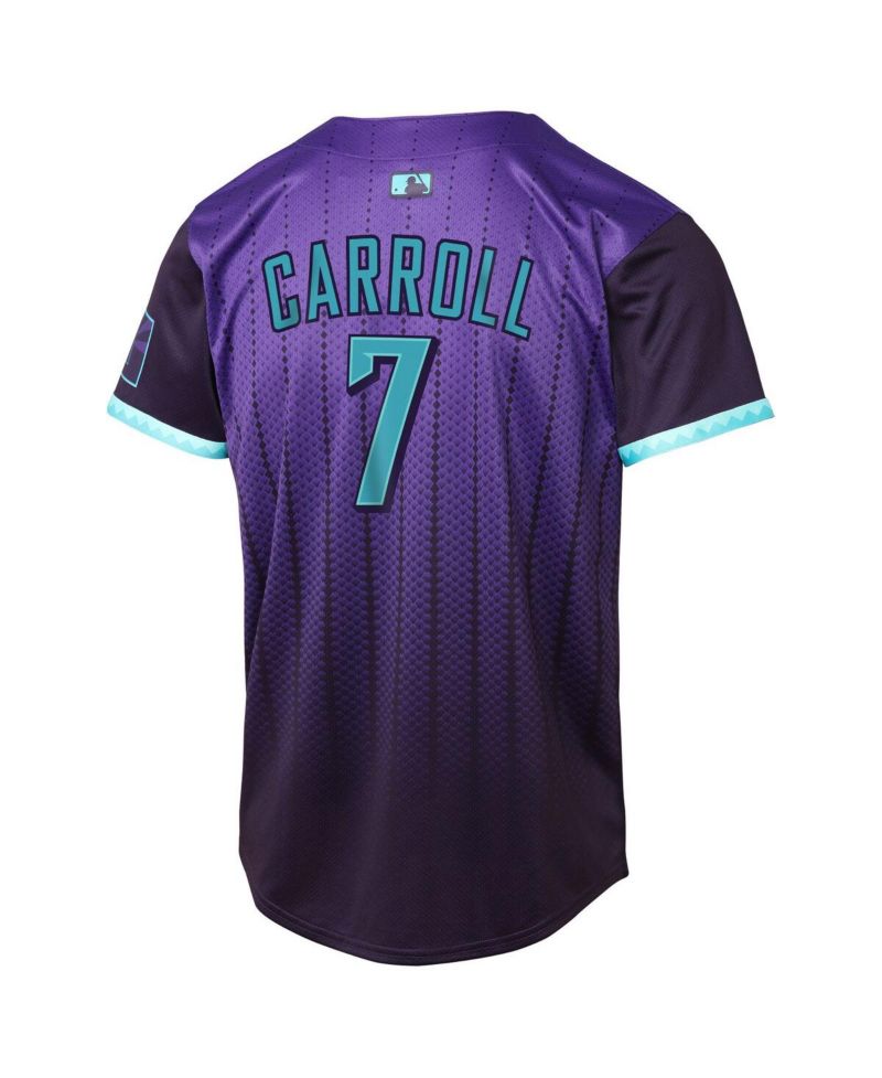 Big Boys and Girls Corbin Carroll Purple Arizona Diamondbacks 2025 City Connect Limited Player Jersey