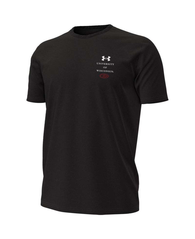 Men's Black Wisconsin Badgers 2026 Sideline Performance T-Shirt