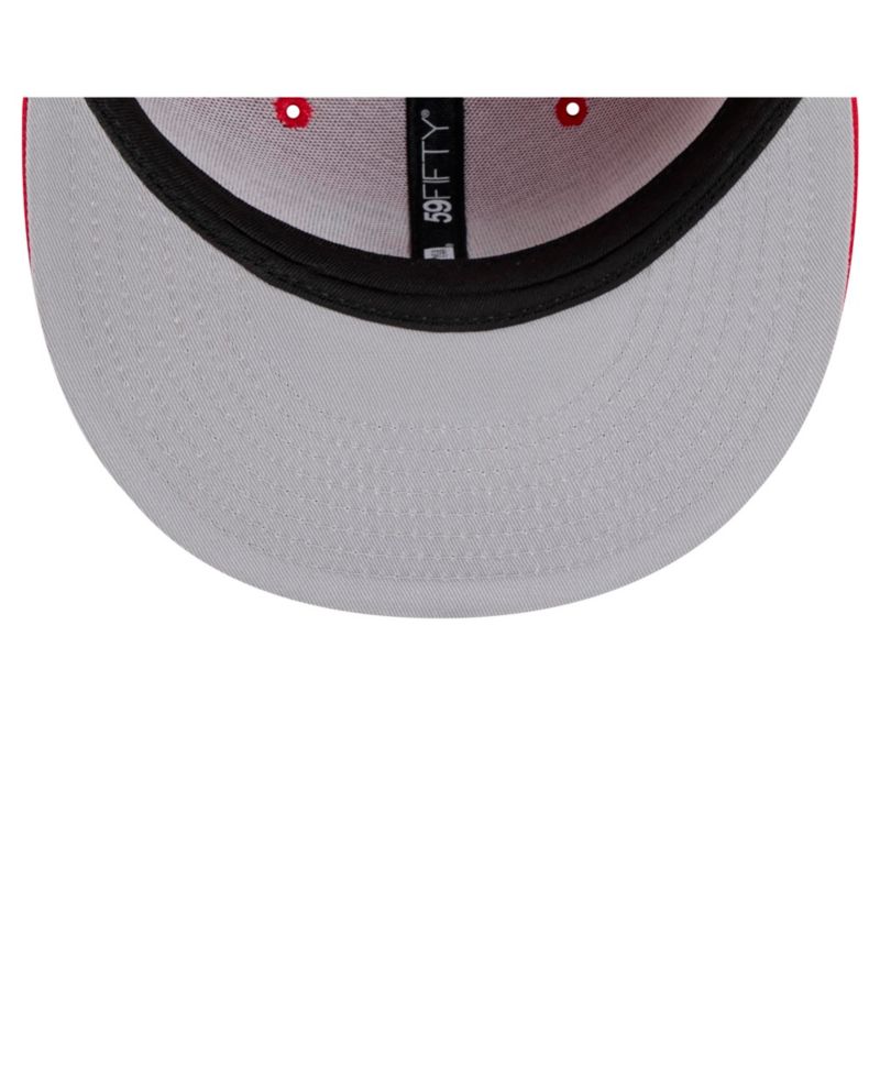 Men's Red Calgary Flames Core 59FIFTY Fitted Hat