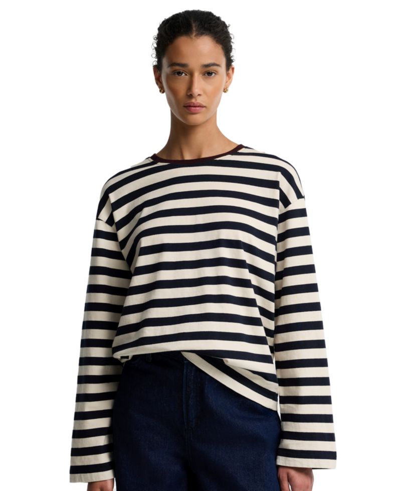 Women's Woodhouse Striped Long-Sleeve T-Shirt