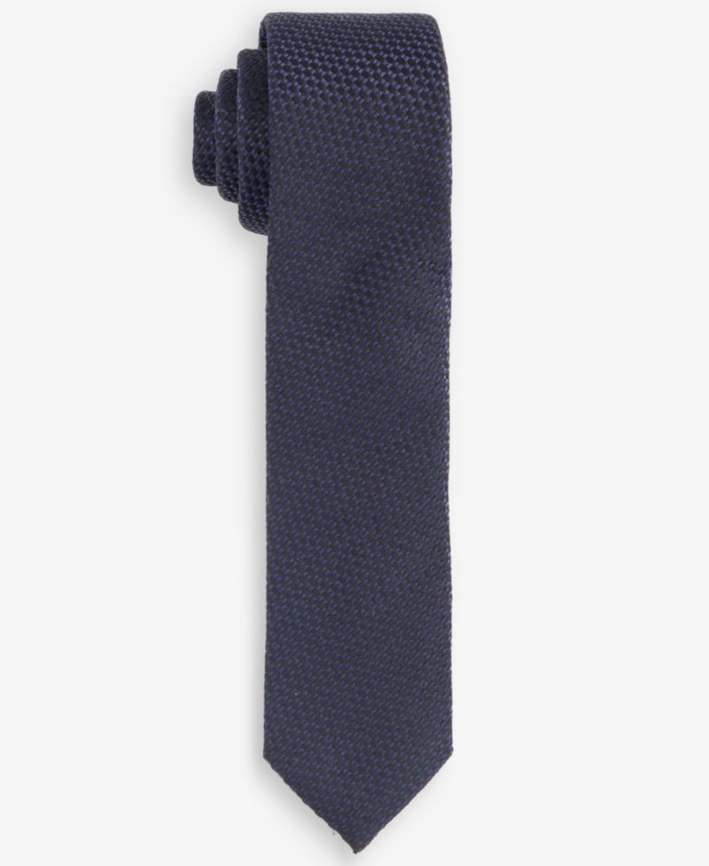 Men's Neat Skinny Silk Tie